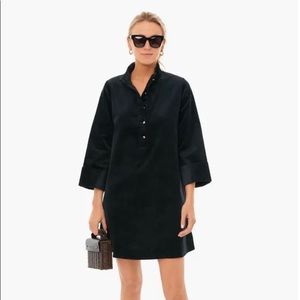 Tuckernuck Black Micro-Corduroy Rockstud Megan Dress